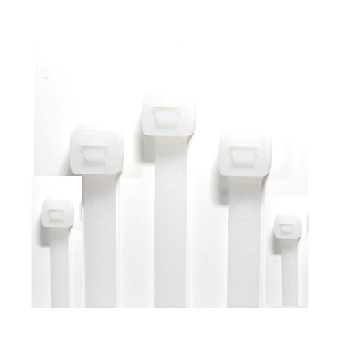 Profi -Industrie Kabelbinder Set 1000 Stk. 5 Größen Natur - 100 / 140 / 160 / 200 / 290 mm im Sortiment Cover