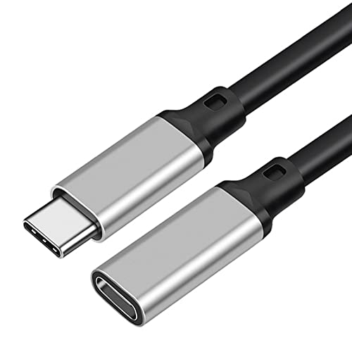 USB type C 延長ケーブル LpoieJun.T USB 3.1 Gen2 usb-c タイプc 延長コード 高速データ転送 5A PD急速充電 アンドロイド ラップトップなど様々なusb-cデバイスに対応 usb-c 変換 Pad Pro/MacbookAir/M1 Mac mini Touchbar Dell XPS MS Surface Book Xperia Huawei /スイッチ USB-C 各種対応