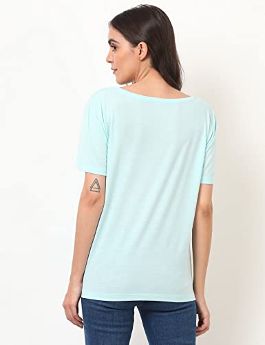 Image of Marks & Spencer Women's Regular Blouse (T41 8916K Light Aqua 3XL)