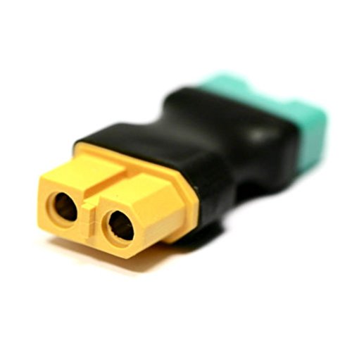 VUNIVERSUM 20 paia (40 pezzi) di connettori MPX ad alta corrente dorati, 6 pin, 6 pin, femmina, 6 poli, 35 A, placcati in oro, compatibile con modelli multiplex