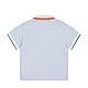 Steiff Baby - Jungen Poloshirt Kurzarm, Catcher, Brunnera Blue, 80