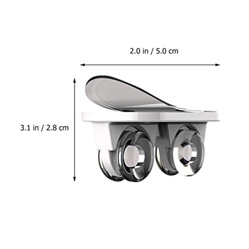 4 Pcs roda de mão única rodízio resistente rodízios em movimento rodinha para moveis rodameio autoco