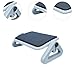 Woideklu Ergonomic Footrest for Under Desk Six Height Options for Gaming and Work, Gray
