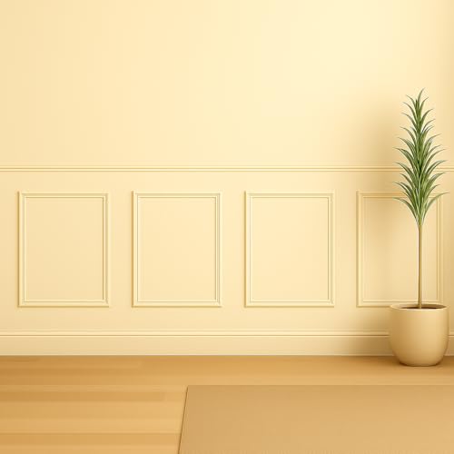 Image of Ekena Millwork PNL24X24AS-01 24 inchW x 24 inchH x 1 /2 inchP Ashford Molded Classic Wainscot Wall Panel
