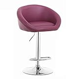 Hauteur réglable : design à air relevé, hauteur du siège 60-80 cm, rotation à 360 degrés pour plus d'action, convient pour la cuisine, la famille, le bar, etc.