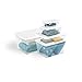 Sterilite 4-Pack 90 Quart Storage Box, Stackable Clear Plastic Bins with Snap-On Lids - Heavy-Duty Organizing Containers for Closet, Bathroom, and Office