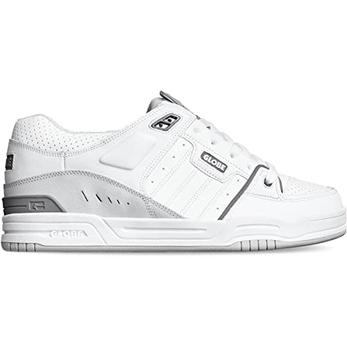 Image of Globe Men's Tilt Skate Shoe, White /Charcoal /Grey, 9.5