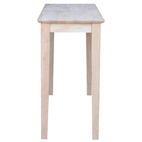Pemberly Row Shaker Unfinished Sofa Table #TOP2