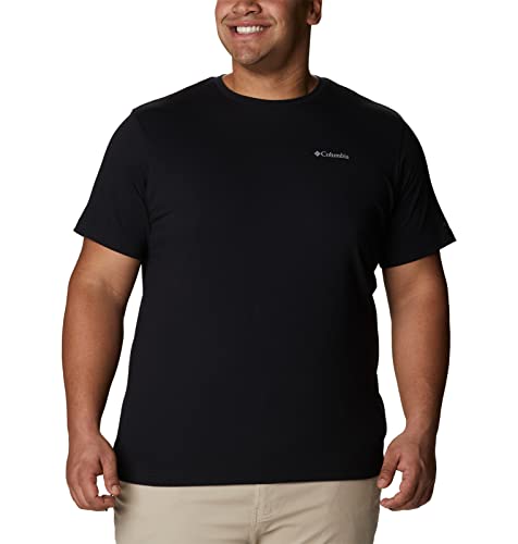 Columbia Herren Thistletown Hills Short Sleeve Wander-Shirt, Schwarz, 5X Hoch – Ansicht 6