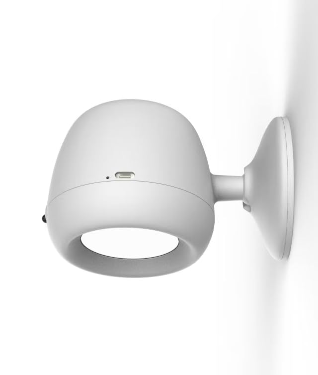 Birnetek Lampes murales LED, 2 pièces, blanc, dimensions 16,5 x 15 x 8,5 cm, pour montage mural