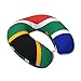 ChenGua South Africa Flag Print Travel Neck Pillow, U-Shape Memory Foam Airplane Pillow, for Car&Home Office, Washable Cover