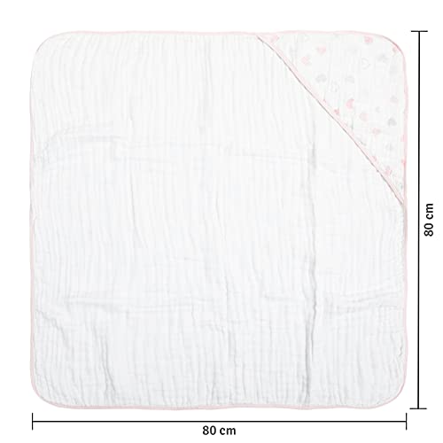 Papi Textil Toalha De Banho Papi Soft C/Capuz Estamp 80Cm X 80Cm Contem 01 Un