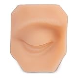 Ultrassist Soft Silicone Right Eye Model for Practicing Piercing, Suture, Silicone Flexible Model for Education Display, Rubber Right Eye for Teaching Instructions