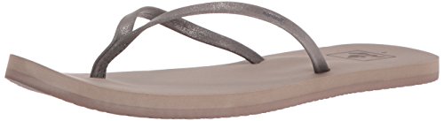 REEF Women's Bliss Nights Flip-Flop, Pewter, 8 M US