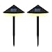 Produktbild Xindian Solarleuchte LED  2 Stück Regenschirm, Rasenlampe, Solarlampe, Laterne, wasserdicht, Dekoration Beleuchtung für Landschaft, Gehweg, Hof, Rasen, Terrasse, Garten (warmweißes Licht)