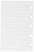 Filofax - Recambio para cuaderno (a rayas), color blanco