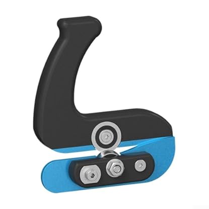 Foto di ZAMETTER Pialla per smusso per cartongesso Strumenti professionali in alluminio per cartongesso Pialle per smusso Strumento manuale Pialla per bordi in cartongesso Strumento per smussare cartongesso