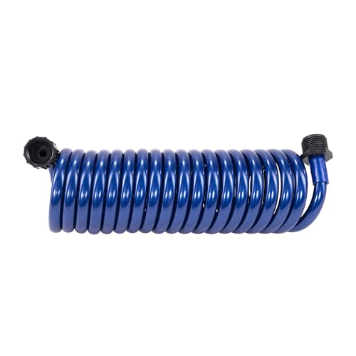 Plastair SpringHose Boat Washdown Hose 3/8-in x 15-ft Blue