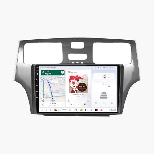 DUDUAUTO DUDU3 Car Radio for Lexus ES250 ES300 ES330 2001-2006 Stereo Update 8-Core 4GB+64GB 9