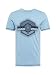 Produktbild JACK & JONES Herren JCOLOGO Tee SS Crew Neck Camp T-Shirt, Dusk Blue - Universe, XL
