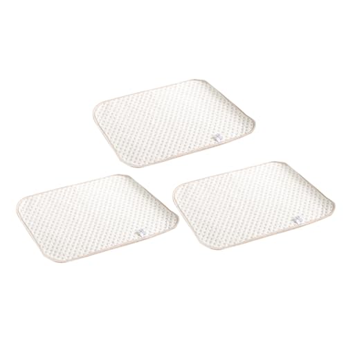 HANABASS 3pcs Cotton Diaper Pad for Boy Girl Newborns and Boy High Absorbency for Strollers Wheelchairs and Bedding Breathable and Durable Design