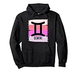 Photo Gallery retro gemini - segno zodiacale da donna con scritta in lingua inglese "may birthday" felpa con cappuccio Photo Gallery retro gemini - segno zodiacale da donna con scritta in lingua inglese "may birthday" felpa con cappuccio