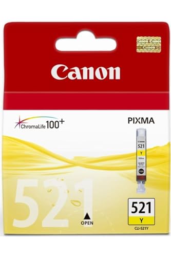 Canon CLI-521 Y Ancienne Version Jaune