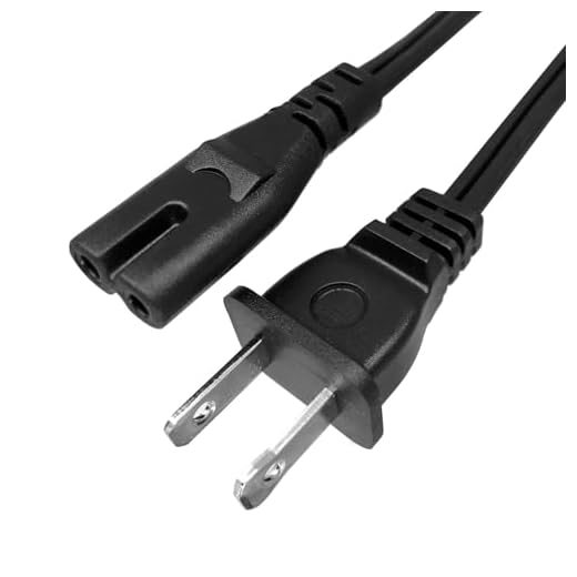 UL Listed 8.2ft 2 Prong AC Power Cord for Xbox One 1 Series X S Game Console Power Adapter Supply Cord Cable Replacement