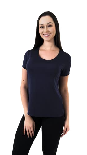 Kit 5 Camiseta Feminina Cumpridinha Fitness Dry Fit By Zaroc-520 (GG, 1ª Opção - 1 Cor de Cada)