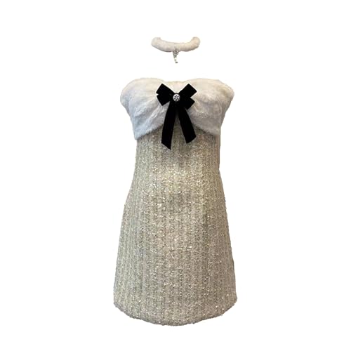 Robe de Noël moulante et ajustée au tissu solide pour sublimer la silhouette