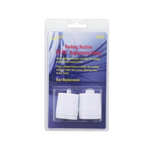 Inline Water Filters 84470 Washing Machine Replacement Filter (2-Pack)