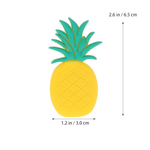 Imanes de nevera fruta piña 10 piezas Garneck miniatura 2