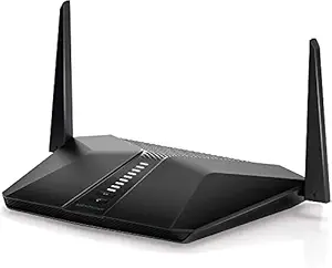 Nighthawk AX4 4-Stream WiFi 6 Router, AX3000 Wireless Speed, Coverage for Small-to-Medium Homes, 4 x 1G Ethernet, 1 x 3.0 USB Port, Dual-Band, Black