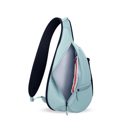 Image of Sherpani Esprit, Sling Backpack, 10L Travel Bag, Right-Handed Shoulder Sling Purse, Crossbody Backpack, Travel Gifts, RFID Protection (Surf)