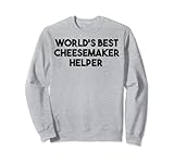 El mejor ayudante de queso del mundo Sudadera