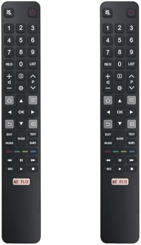 RC802N YAI2 Replacement Remote for TCL Falcon Thomson LED TV GRC802N 49C2US 55C2US 65C2US 75C2US 43P20US 50P20US 55P20US 60P20US 65P20US 0E18US 55E18US 55X2US 65X2US 50UF1 55UF1 65UF1 UF2 43UF2 50UF2 image 4