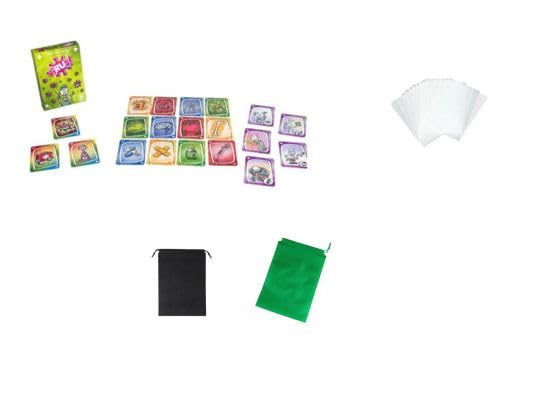 TRANJIS GAMES Juego de Cartas Virus. [Pack] Virus + 100 Fundas. Virus Juego Cartas para niños y Adultos [Juegos DE Mesa]