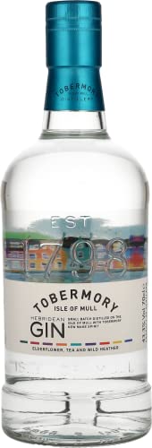 TOBERMORY Hebridean Gin - Gin Artisanal - Utilisation partielle du distillat de whisky Tobermory - Isle of Mull - 43.3% 70cl Cover