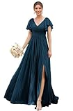 Anlass: Dieses Kleid ist perfekt für besondere Anlässe wie Hochzeit, formelle Abendveranstaltungen, Hochzeitsempfänge, Abschlussfeiern, Cocktailparty, Familientreffen, Maskeraden, Heiligabend, festliche Bankette und so weiter