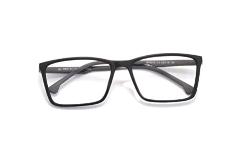 Armação Para Óculos Masculino Retangular Br-5915 (Cinza-Preto)