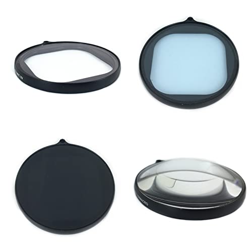 Lens Protect Filter Glas Night Macro Lens Filter Kit voor Originele Waterdichte Behuizing Case van Hero8 Zwarte Sport… - Afbeelding 3