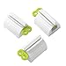 3 szt. tubka do pasty do zębów wyciskacz pasty do zębów uchwyt do siedzenia stojak do akcesoriów łazienkowych (zielony)