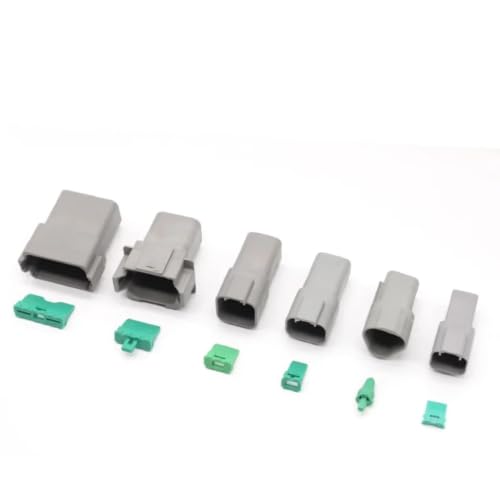 Kit de conectores de automoción DT DTM DTP con 20 juegos DTM de 8 pines 6