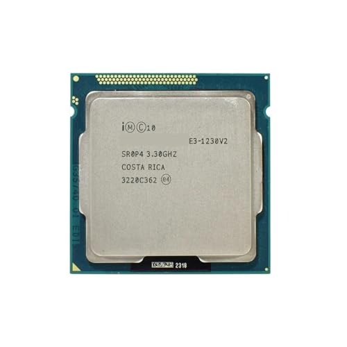 Processeur E3 1230 V2 avec 4 cœurs à 3.3 GHz pour éliminer les latences