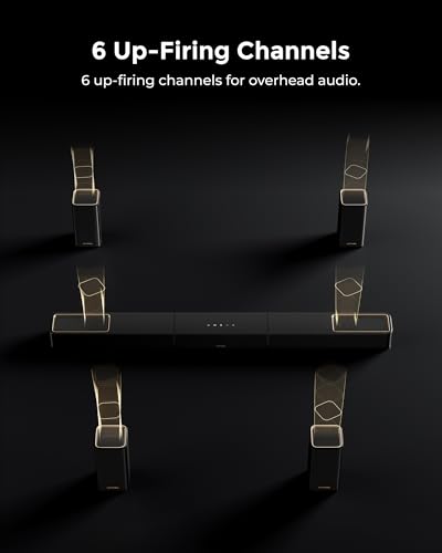 Image of ULTIMEA Skywave X100 Dual 9.2.6 THX-Tuned Wireless Home Theater System | with Dolby Atmos & DTS:X, Dual 10 inch Subwoofers, 18Hz Low Frequency, 2000W Peak Power, 8K Pass-Through, AVR Grade Sound Bar