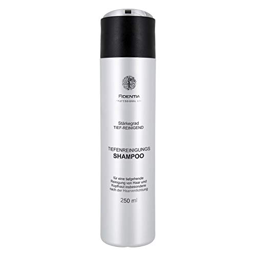 Fidentia Tiefenreinigendes Shampoo – Entfernt Haarkleber, Stylingreste, Ansatzspray & Haarpuder, mit Panthenol & Kamille (250 ml)