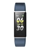 ASIAMENG Fitness Tracker,Fitnessuhr mit 14 Sportmodi,Pulsuhr,Schrittzähler,Kalorienzähler,Schlafmonitor,SNS SMS Anruf Benachrichtigung für iOS Android