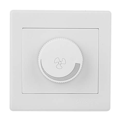 Respicefinem Knob Stable 12. 0×9. 0×5. 0 Ceiling Light Fan Control Panel Knob Ac250V 100W 86X86Mm Stable Easy Installation