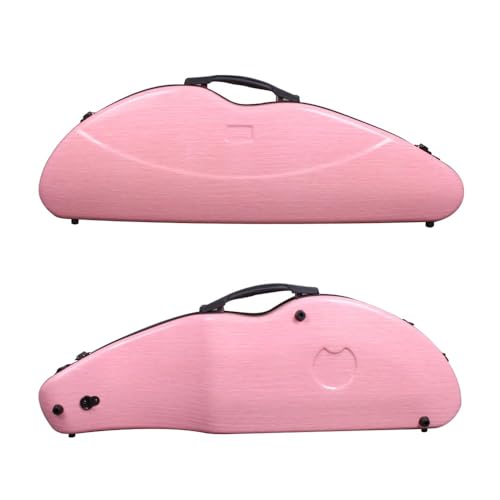 yinfente Violin Case 4/4 Full Size 1.9kg Carbon Fiber Half Round Shape Viloin Bag With Strap...