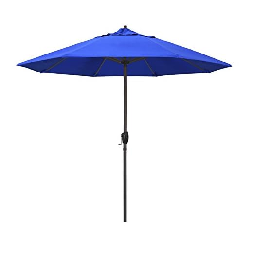 Best luxury patio umbrella Sunbrella Aluminum Crank Patio Umbrella